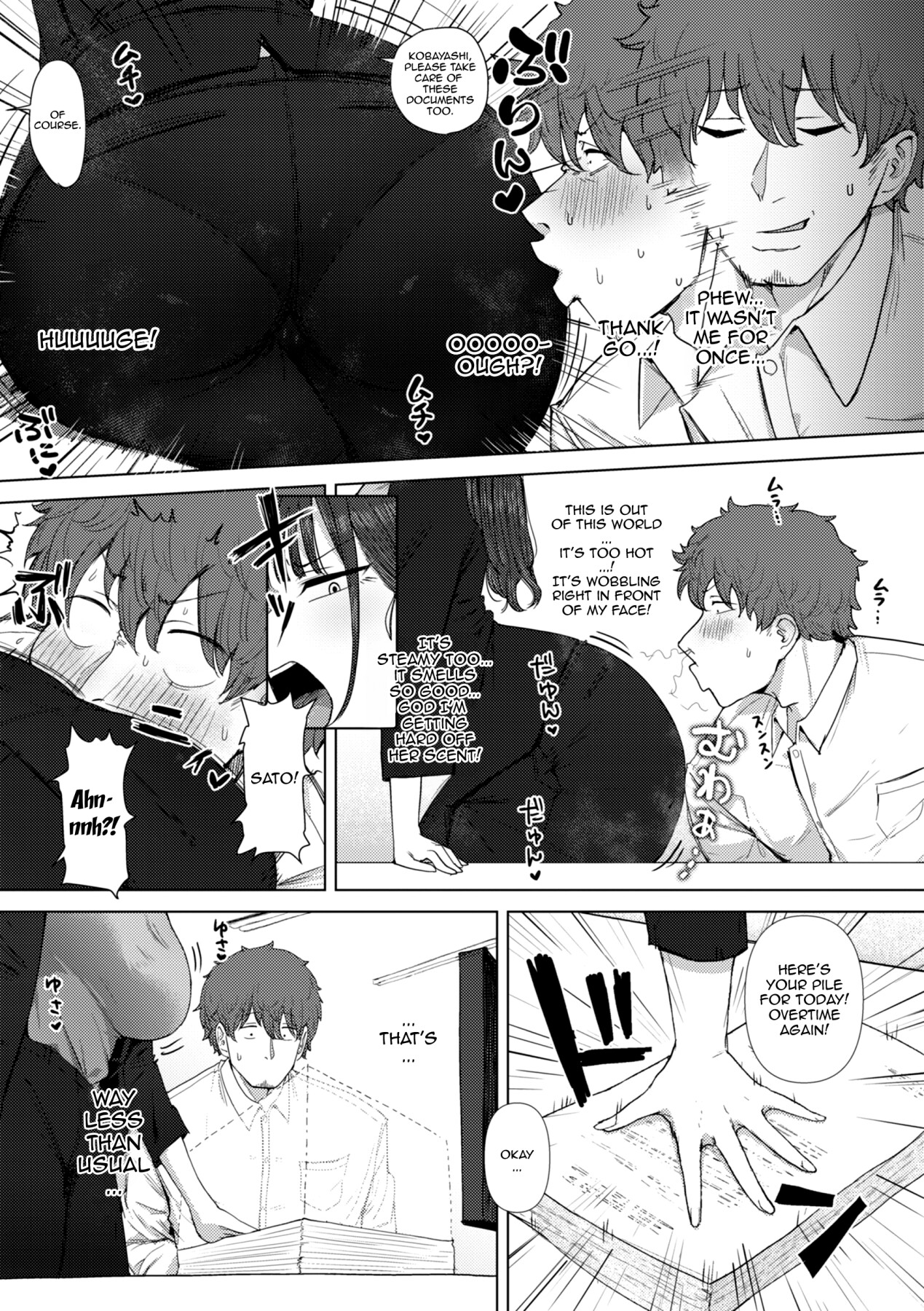 Hentai Manga Comic-I, A Guy Who Tells Women Apart By Their Asses, Got Blackmail On My Superior At Work-Read-11